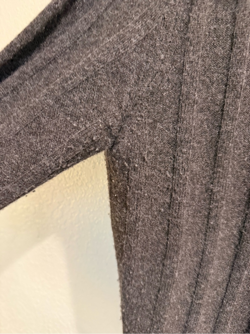 Medium Reformation Hannah Regenerative Wool Cardigan in Espresso - Picture 5 of 7
